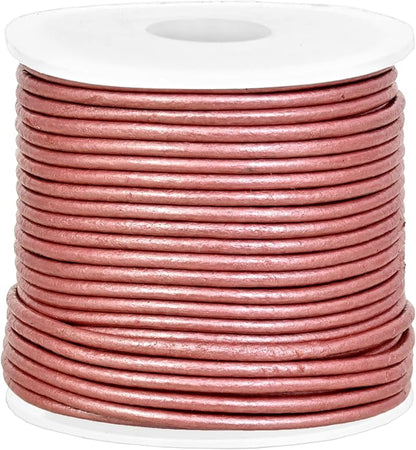 GENIQUE Real/Genuine Round Leather String Cord - Image 2