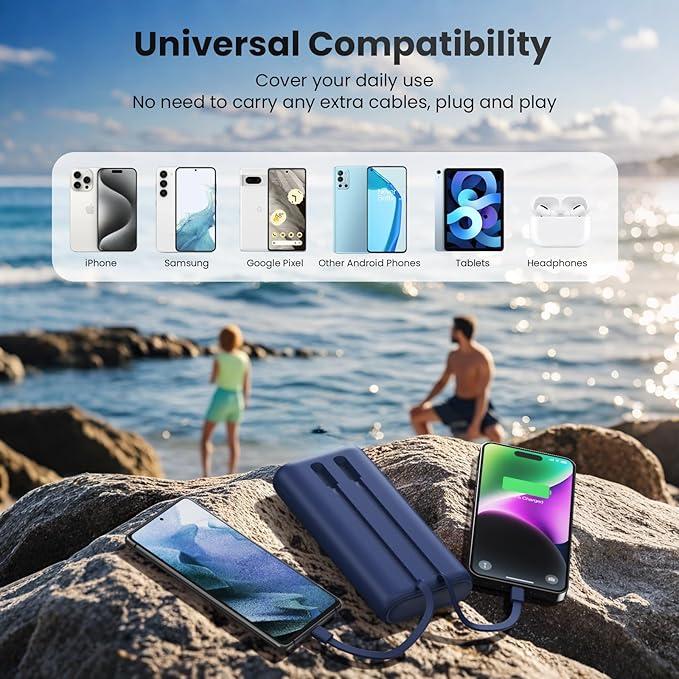 Upgraded Portable Charger 40800mAh Power Bank - Image 6