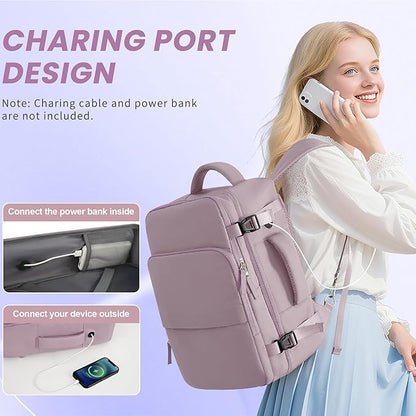 Sinaliy Travel Backpack, Carry on Flight Approved Backpack - Image 3