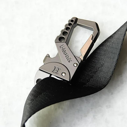Hephis Skull Heavy Duty Key Chain, Car Emergency Escape Tool, Seat belt Cutter - Image 3