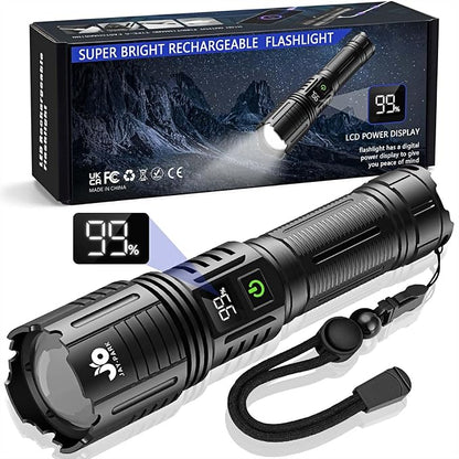 JAY-PARK Rechargeable Flashlights 10000 Lumen, LED Flashlight - Image 9