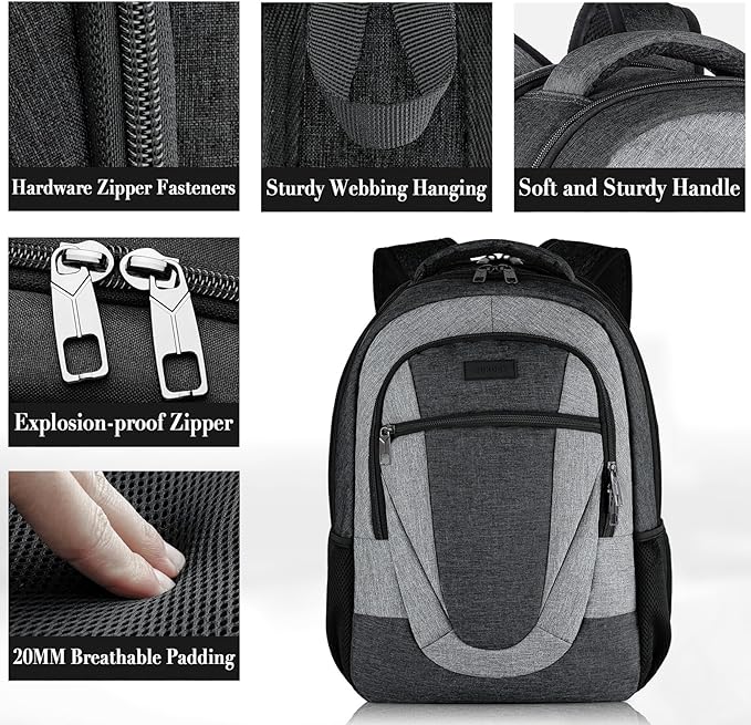 BIKROD Backpack for Men and Women, Extra Large School Backpacks for Teens - Image 3