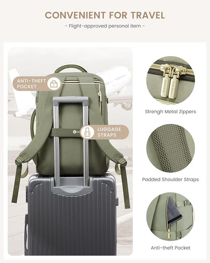 LOVEVOOK Travel Backpack for Women/Men, Personal Item Bag - Image 5