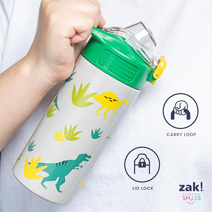 Zak Designs Star Wars The Mandalorian Sage Kids Water Bottle - Image 3