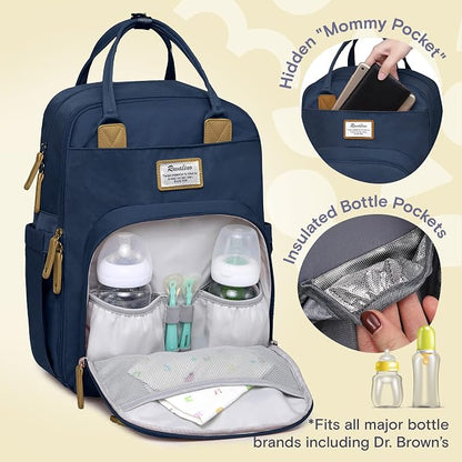 RUVALINO Diaper Bag Backpack-Multifunction Baby Travel Bag - Image 2