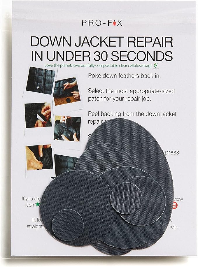 Self-Adhesive Waterproof Repair Patch Kit by DownJacketRepair
