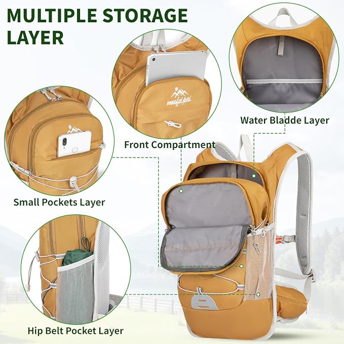 Hiking Backpack, 20L Hiking Backpack - Image 4