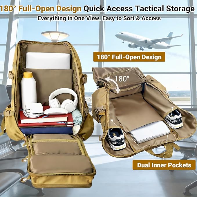 kokkoya Lightweight Tactical Backpacks - Image 3