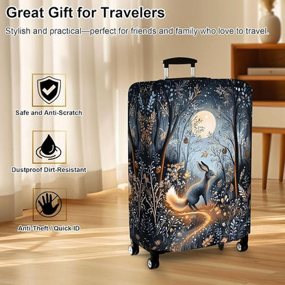 Luggage Cover Protector for 26-28 Inch Suitcases, TSA Approved Elastic Travel - Image 7