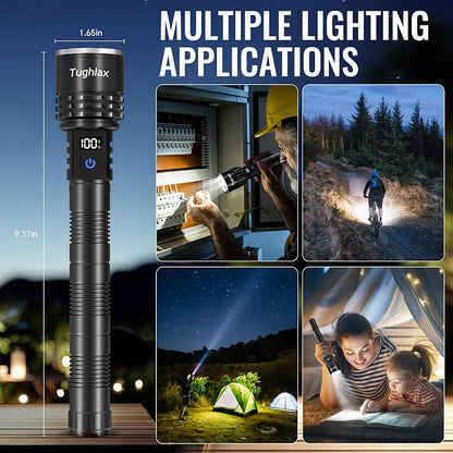 Rechargeable Flashlights High Lumens, 000 Lumens Super Bright LED Flashlight - Image 8