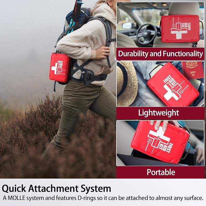 Small First aid Kits, Travel First Aid Kit - Image 5
