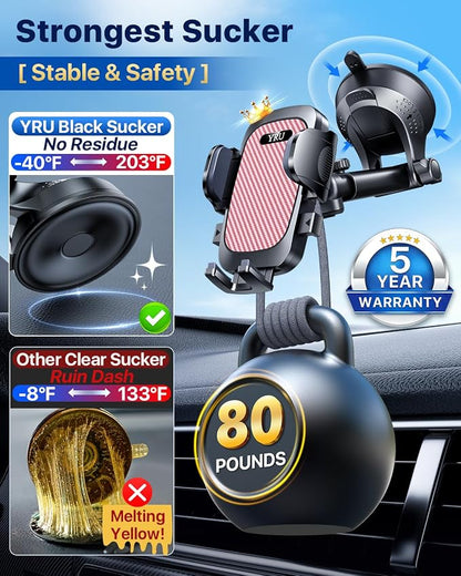 YRU Dashboard Cell Phone Holder - Image 2