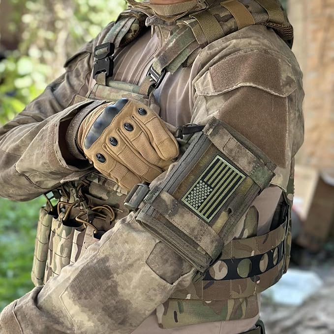 Tactical Arm Sleeve Map Pouch Case Documets Holder Wrist Case Wrist Map Holder - Image 9