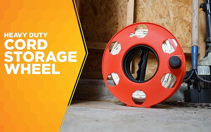 Woods Heavy Duty Cord Storage Wheel - Image 2