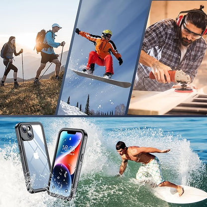 SPIDERCASE for iPhone 14 Case Waterproof, Built-in Lens & Screen Protector - Image 7