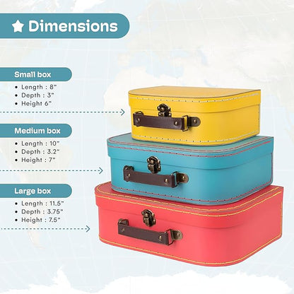 Jewelkeeper Decorative Storage Boxes Set of 3 - Image 3