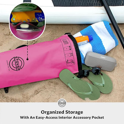 STOVER 5/10/25/30/40/55L Waterproof Dry Bag- Roll-Top Backpack w/Phone Case- - Image 4