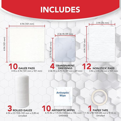 All Health Wound Care Kit & First Aid Supplies, 40 Piece | - Image 2