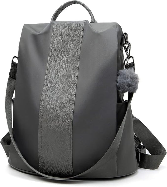 PINCNEL Women Backpack Purse Waterproof Nylon Anti-theft Rucksack Lightweight by PINCNEL