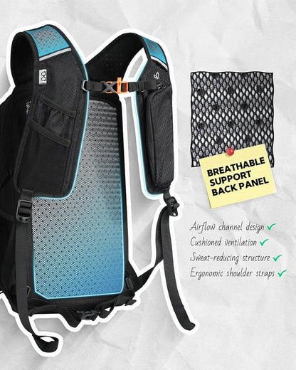 WATERFLY Small Lightweight Hiking Backpack: 20L Outdoor Daypack - Image 6