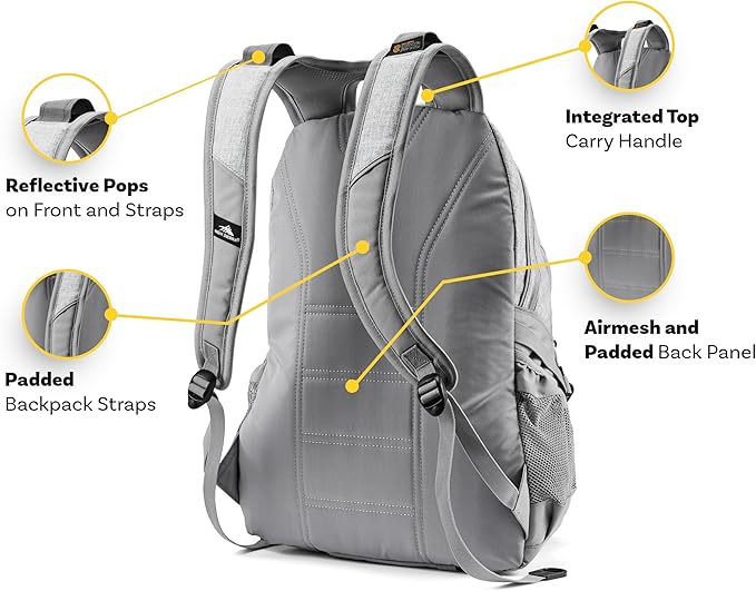 High Sierra Loop Backpack, or Work Bookbag - Image 6