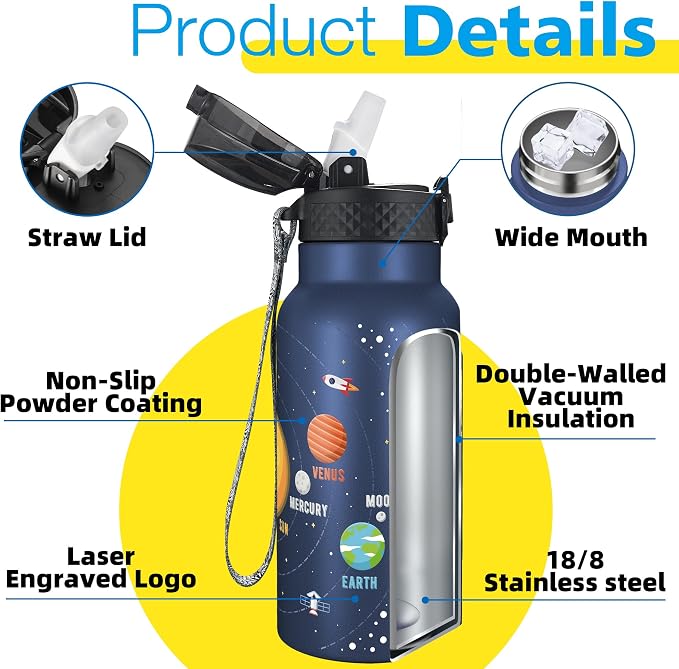 Han's Bottle Kids Water Bottle - Image 5