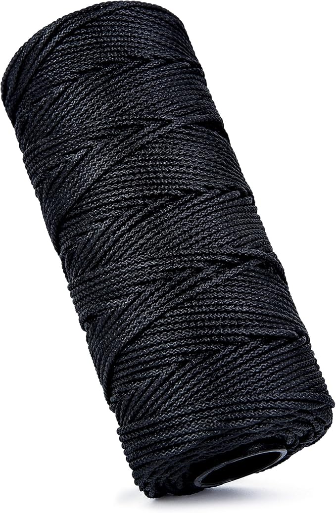 HONGDA Braided Tarred Bank Line Braided Nylon Twine, 318 Feet #24 Bank Line - Image 5