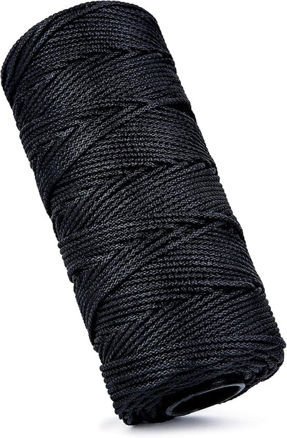 HONGDA Braided Tarred Bank Line Braided Nylon Twine, 318 Feet #24 Bank Line - Image 5