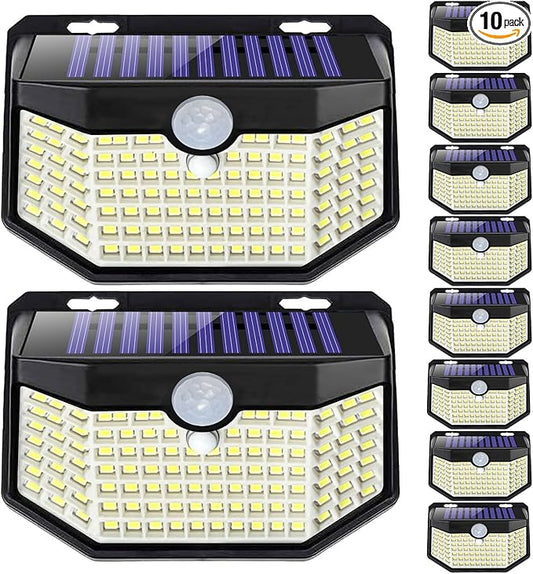 HMCITY Outdoor Solar Lights 120 LED by LightingUpYourLife