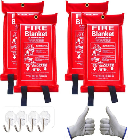 Emergency Fire Blanket for Home and Kitchen by BWWealthy