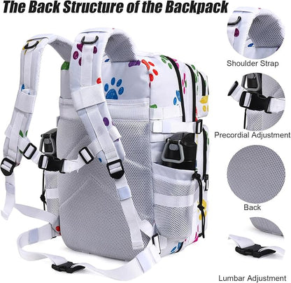 45L Tactical Backpack for Men Women, Military Assault Pack - Image 9