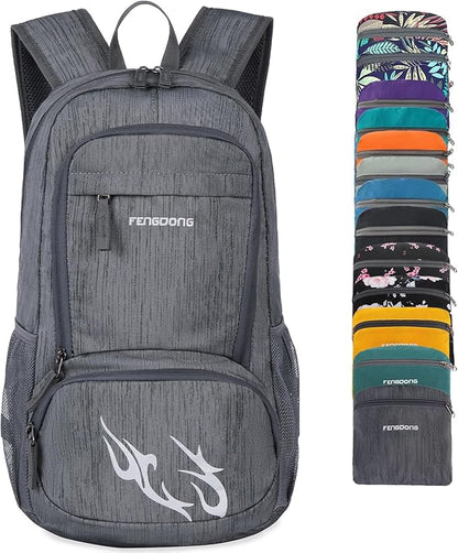 FENGDONG 35L Lightweight Foldable Waterproof Packable Travel Small Hiking by FENGDONG