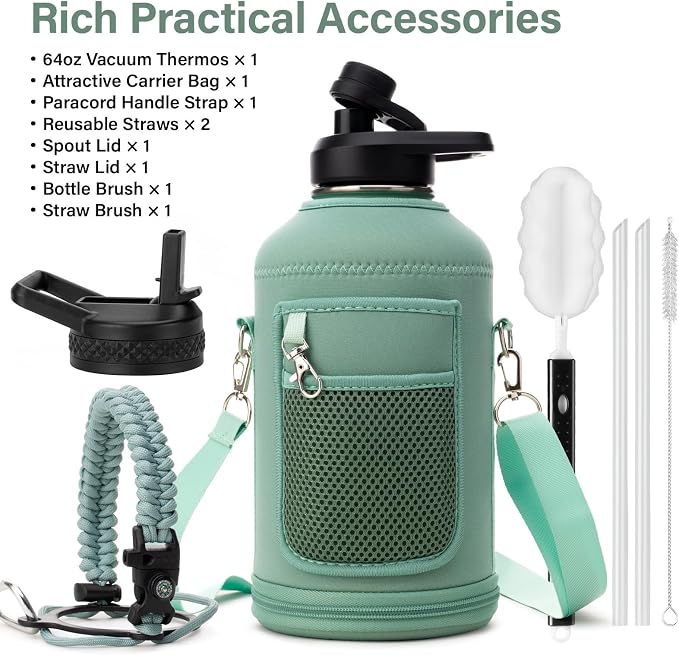 DYSANKY Insulated Water Bottle | Thickened Stainless Steel Vacuum Metal | - Image 2