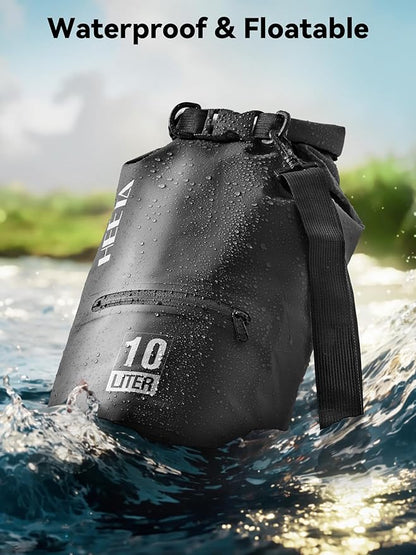 HEETA Waterproof Dry Bag with Front Zippered Pocket - Image 3