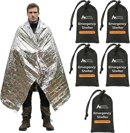 Sierra Madre Emergency Mylar Thermal Space Blanket by SierraMadre