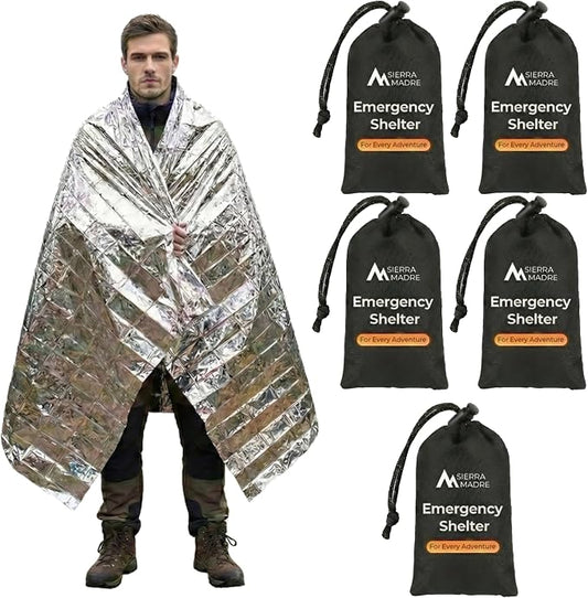 Sierra Madre Emergency Mylar Thermal Space Blanket by SierraMadre