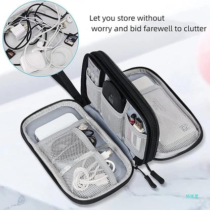 Electronic Organizer Travel Cable Accessories BagPouch Portable Waterproof - Image 4