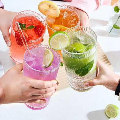 15oz and 22oz Colorful Acrylic Glasses Drinkware, Honeycomb Stackable - Image 7