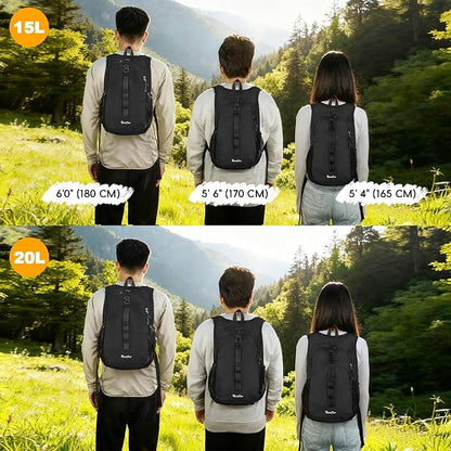 Seektop 15L Small Hiking Backpack - Image 5