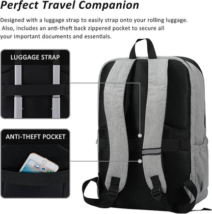 MAXTOP Travel Laptop Backpack Business Anti-theft Backpacks College Bookbag - Image 3