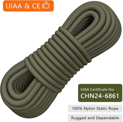 X XBEN Outdoor Climbing Rope 10M 20M 30M 50M 70M 152M 352M Static Rock Climbing - Image 2