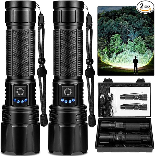 Bitlyle Rechargeable LED Flashlights High Lumen, 000 Lumens Super Bright by Bitlyle