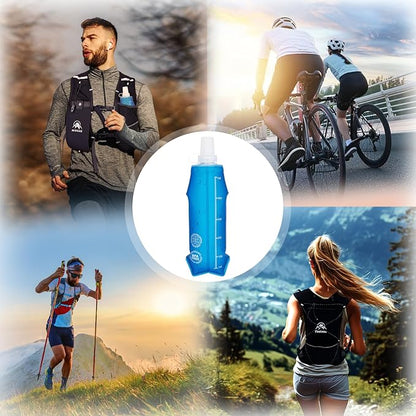 2 Pack Collapsible Water Bottle 500ml – BPA-Free Foldable Soft Flask - Image 5
