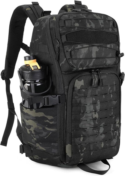 HUNTVP Tactical Backpack for Men 35L Military Backpack MOLLE 1000D Army Daypack by Huntvp