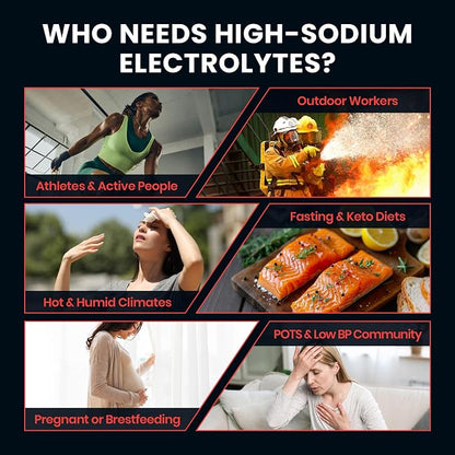 Venture Pal High Sodium Sugar-Free Electrolyte Powder Packets - Image 4