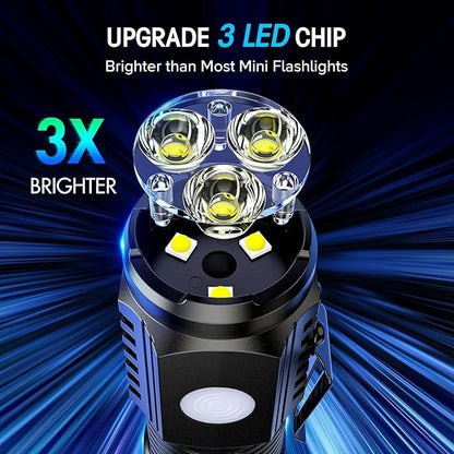 LETMY Rechargeable Mini Flashlights - Image 4