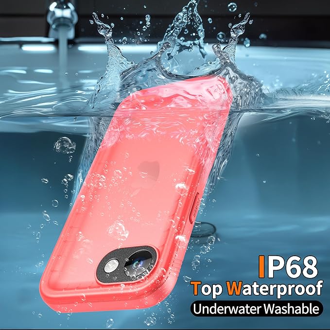 Cozycase Waterproof Case for iPhone SE 3rd 2022/iPhone SE 2nd 2020/iPhone 7/8 - Image 4