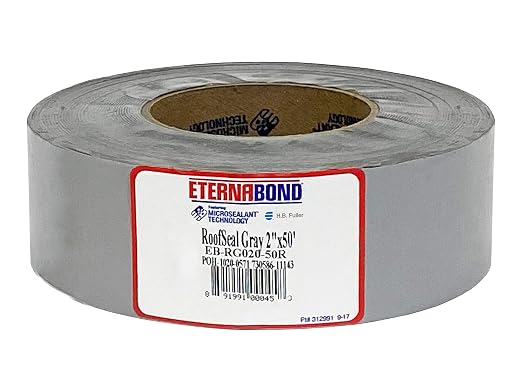 EternaBond RoofSeal Gray 2" x50' MicroSealant UV Stable RV Roof Seal Repair - Image 3