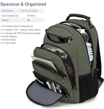 Boavan Laptop Backpack for men, 15.6 inch Laptop Bag - Image 2