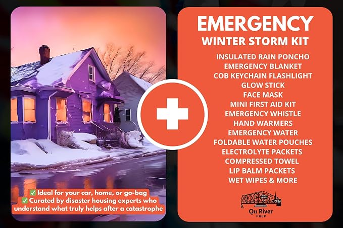 Emergency Kit - Winter Storm & Ice Storm Survival Kit, Power Outage Preparedness - Image 8